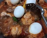 Foto langkah ke 3 dari resep Rendang Ayam dan Telur.