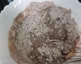 A picture of step 3 of Chocolate Bubbly Waffle.