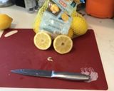 A picture of step 1 of Honey lemon 🍋.