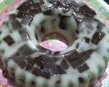 Foto langkah ke 3 dari resep Puding mozaik coklat.