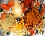 A picture of step 2 of Spice sambhar with soft idli.