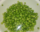 A picture of step 2 of Aloo matar.