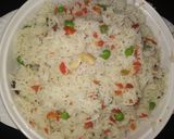 A picture of step 3 of Carrot peas pulao.