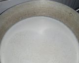 A picture of step 4 of Rice pudding (kunun shinkafa).