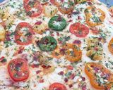 નો ઓવન નો યીસ્ટ વ્હીટ પીઝા(નો Oven નો yeast Whole Wheat Pizza Recipe in Gujarati) રેસીપી સ્ટેપ8ફોટો