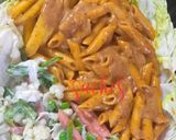 A picture of step 7 of Veg Pasta Sizzer.