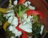 A picture of step 3 of Vegetable salad.