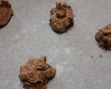 A picture of step 7 of Vegan Soft Chocolate Cookies.