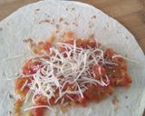 Une image de l'étape 2 de Wraps aubergine.