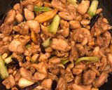 Hình bước làm 4 của món Gà Kung Pao Trung Quốc