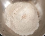 A picture of step 1 of Akki Roti.
