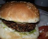 A picture of step 8 of Healthy veggie Burger.