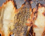 A picture of step 3 of Zaatar and cheese croissant.