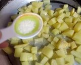 A picture of step 6 of Memon's Fusion Omelette.