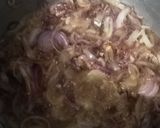 A picture of step 1 of Chinger Macher Curry 🦐💖💞.