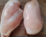 Foto del paso 1 de la receta: Pollo en cubitos con salsa de mostaza 🇺🇾