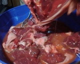 Foto del paso 1 de la receta: Churrasco de cuadril empanado a la napolitana