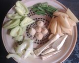 নিরামিষাশী সব্জির ঝোল(niramishasi sabjir jhol recipe in Bengali) রেসিপির ধাপ 1 ছবি