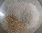 A picture of step 1 of Masala Oats Paratha.