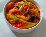Foto langkah ke 7 dari resep Tongseng Telur Dadar.