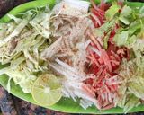 मूली लच्छा सलाद (mooli lachha salad recipe in Hindi) रेसिपी चरण 3 फोटो
