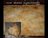 Foto del paso 3 de la receta: Pastel de papas envuelto en masa Azucarada 😋