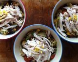รูปขั้นตอนการทำที่ 13 ของ Southwest chicken & black bean salad