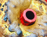Foto del paso 5 de la receta: BUDÍN DE #MANDARINA🍊CON 🍫CHOCOLATE 🍊🍩🧉🍊🍩☕️🍊🍩🧉