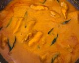 A picture of step 13 of Basa Coconut Fish Curry.
