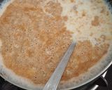 A picture of step 2 of Rajgira Halwa /Amarnath Flour Halwa (For Navratri Festival Occasions).