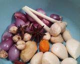 Foto langkah ke 2 dari resep Kepala Kakap Kuah Kuning.