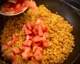 Foto del paso 6 de la receta: Khao Pad Saparod (arroz frito con piña y langostinos)
