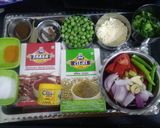 A picture of step 3 of Matar kofta curry.