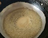 A picture of step 5 of Moong Dal Halwa.