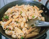 मसाला पास्ता(masala pasta recipe in hindi) रेसिपी चरण 4 फोटो