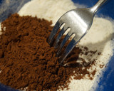 Foto del paso 1 de la receta: Mugcake: Brownie a la taza sin leche en 5 minutos