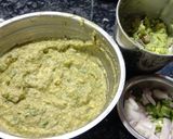 A picture of step 1 of Moong dal pakora.
