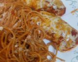 A picture of step 6 of Chicken Parmesan.