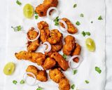 A picture of step 6 of Fish koliwada/ Fish fritters.