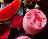 A picture of step 3 of Watermelon Sherbet/Mohabbat ka Sherbet.