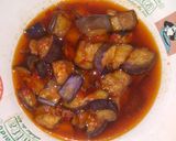 Foto langkah ke 6 dari resep Sambal goreng terung ungu.