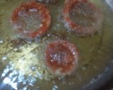 A picture of step 6 of Cheetos onion rings fritters.