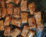 A picture of step 3 of Paneer 65.