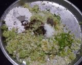 A picture of step 2 of Oil free Paneer Manchurian.