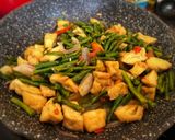 Foto langkah ke 3 dari resep Tumis Kacang Panjang Tahu.