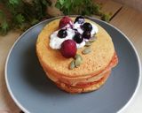 Foto del paso 4 de la receta: Hotcakes (receta básica con un poquito de jengibre y cúrcuma)