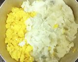 A picture of step 1 of Crispy Corn Cheese Balls.