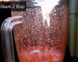 A picture of step 2 of Strawberry🍓 milkshake.