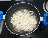 A picture of step 2 of American chop suey.