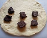 A picture of step 3 of Chocolate calzone 🍫.
